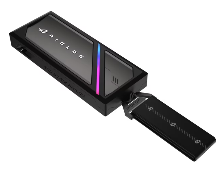 华硕ROG Strix Aiolos移动固态硬盘盒，20Gbps高性能