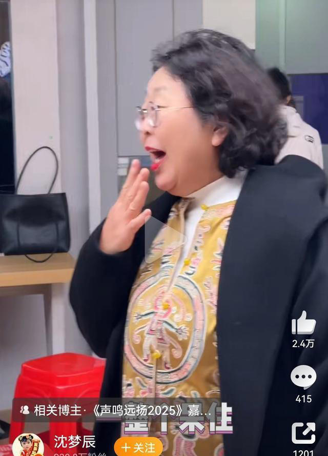 沈梦辰带婆婆来追星，杜海涛和他妈简直就一个模子的，基因好强大