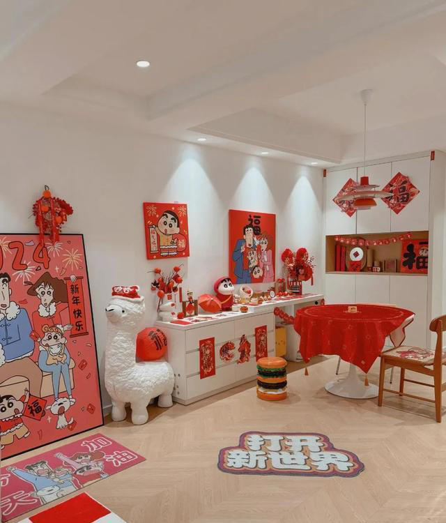 贵阳一53岁阿姨，晒出春节布置的家，这样的装饰太有幸福感了