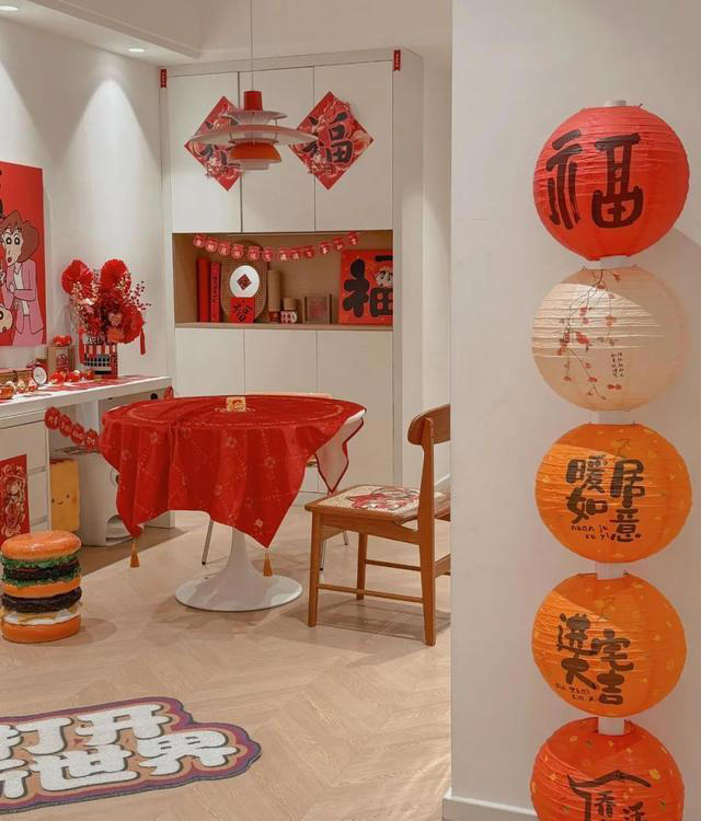 贵阳一53岁阿姨，晒出春节布置的家，这样的装饰太有幸福感了