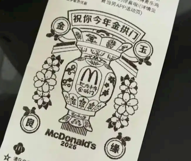 麦当劳春节新包装被指像祭祀用品 广东网友看了直摇头 客服回应 