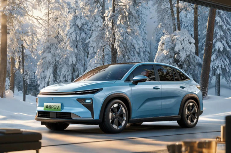 吉利博越REV官图发布：375公里纯电续航加持，能否成新能源市场新爆款？