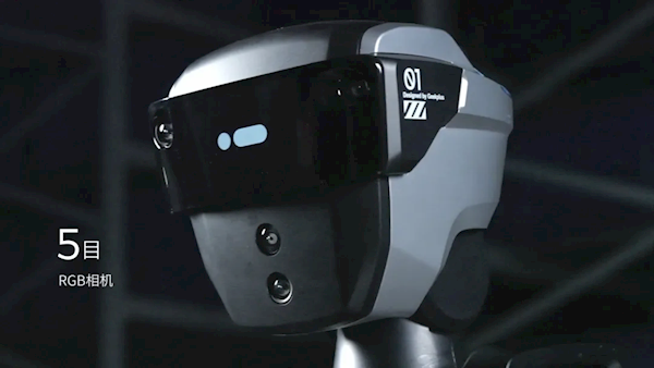 全球首款仓储通用人形机器人发布：头上5只眼、手心2只眼