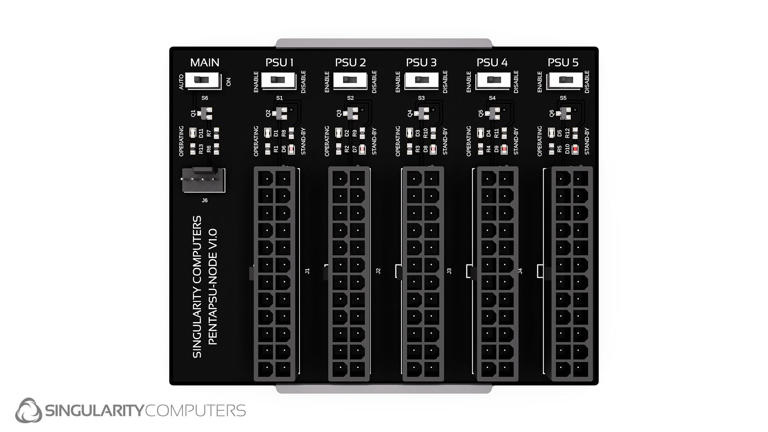 Singularity Computers 推出五合一电源集线器 PSU Penta-Node