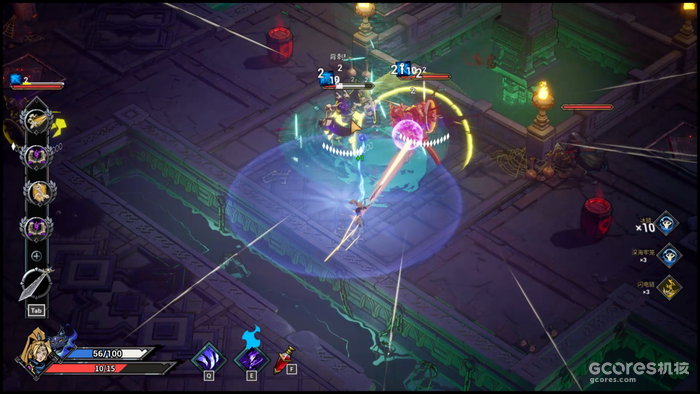 动作roguelike游戏《维兹之刃》参加Steam新品节，试玩Demo现已上线