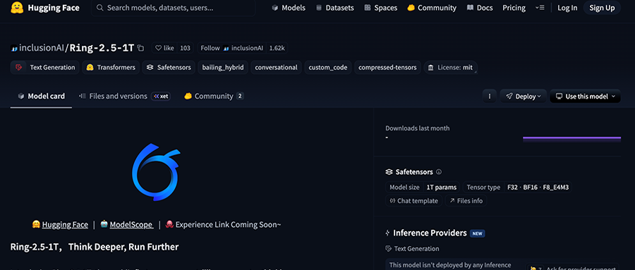业界首个! 蚂蚁开源万亿参数混合线性思考模型，IMO金牌水平