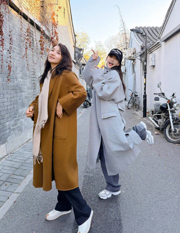 宋茜情人节晒与陈好合照，二人拥抱贴贴感情超甜！