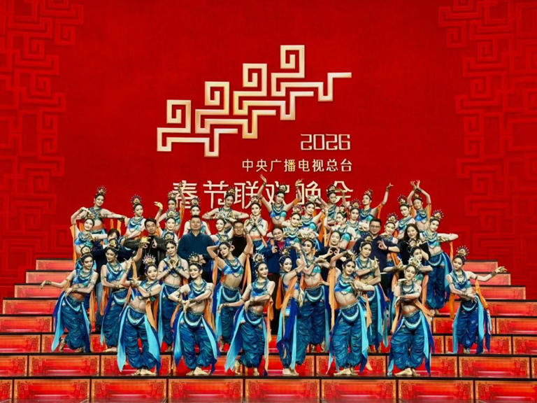 千年龟兹壁画“活”了，舞蹈《丝路古韵》惊艳马年央视春晚