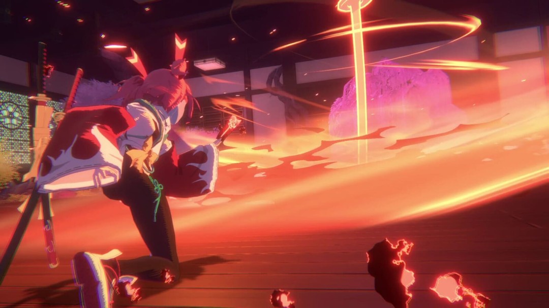 动漫风3D动作游戏《炎姬》Steam特别好评