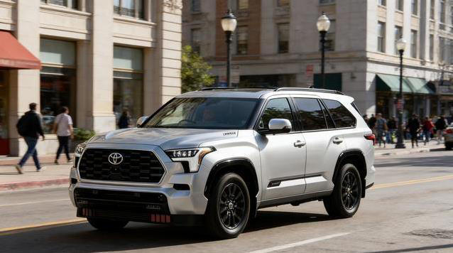 传统V8硬派SUV油老虎，换上混动后油耗直降20%，红杉SR5真香了？