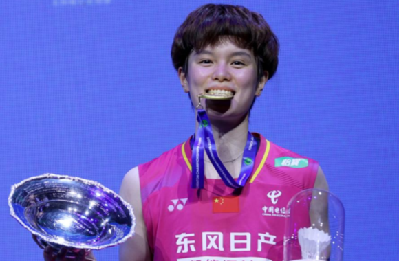 羽毛球——全英公开赛：王祉怡夺得女单冠军