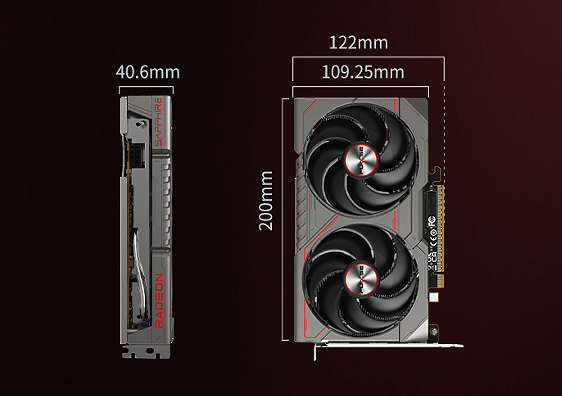 蓝宝石两款RX 9060 XT 8GB显卡正式上市！2749元起