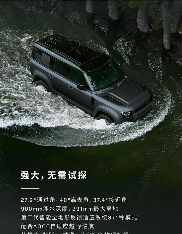 2026款路虎卫士上市 售价68.99-104.99万元 配置升级