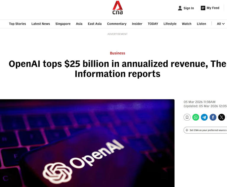 OpenAI年化收入突破250亿美元，万亿估值IPO在即
