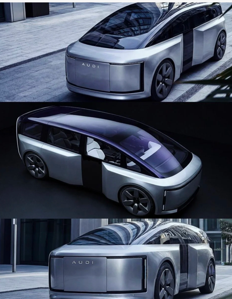 奥迪 MPV 概念图曝光 成豪华市场全新焦点 网友：i8 加 mega