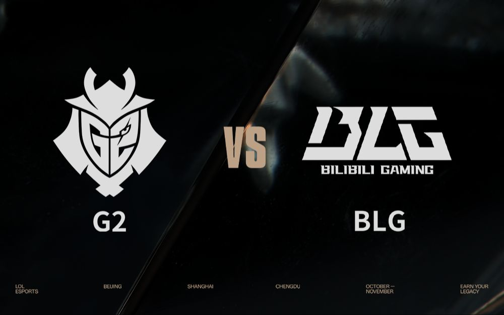 BLG下场对阵G2是两队国际赛场第七次交手，此前BLG四胜两负