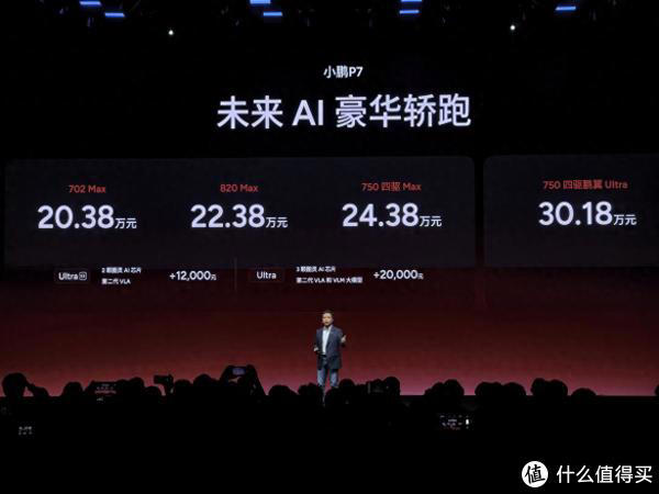 小鹏P7发布：搭载第二代VLA并上新三款车色，售价20.38万元起