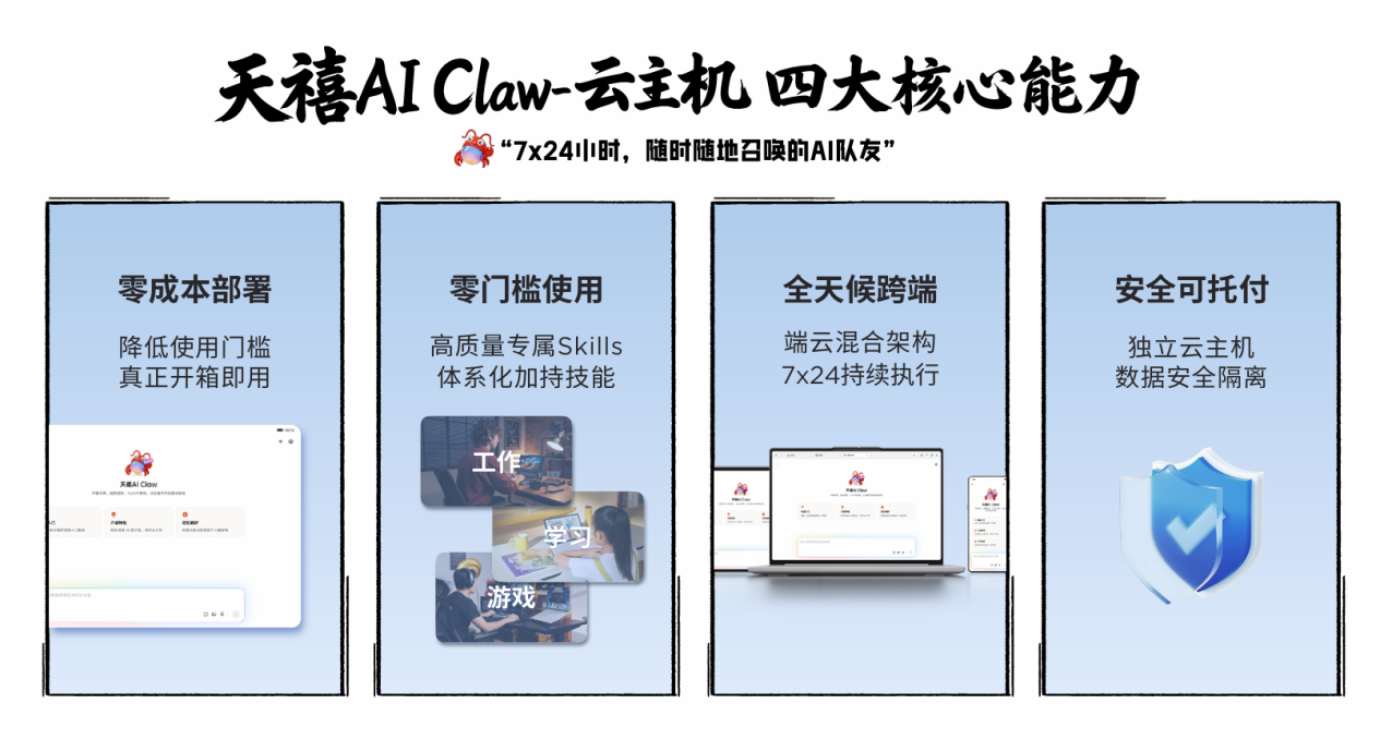 联想发布天禧AI Claw：零成本部署，采用数据安全隔离机制