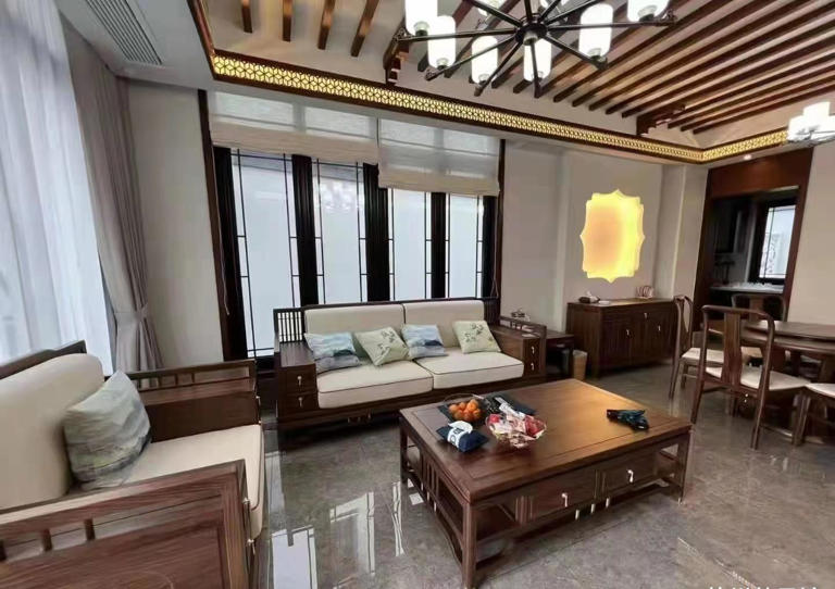 新中式庭院，让空间内蕴深长｜有个诗意的栖居