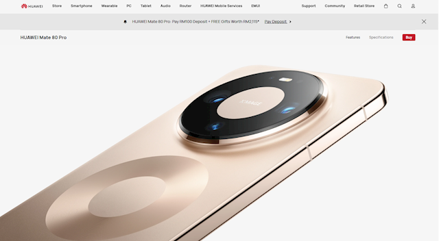 海外市场再下一城！华为Mate 80 Pro马来西亚发布：系统不是鸿蒙