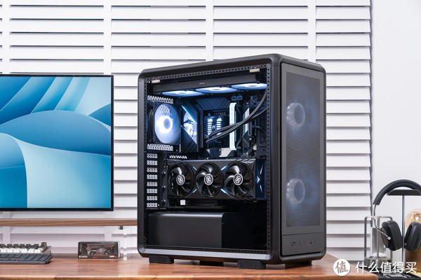 紧凑中塔新范式，酷冷 MasterFrame 500 Mesh 装机展示