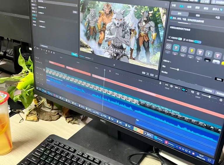 一人AI，7天做出90集漫剧狂揽千万 - 漫剧网