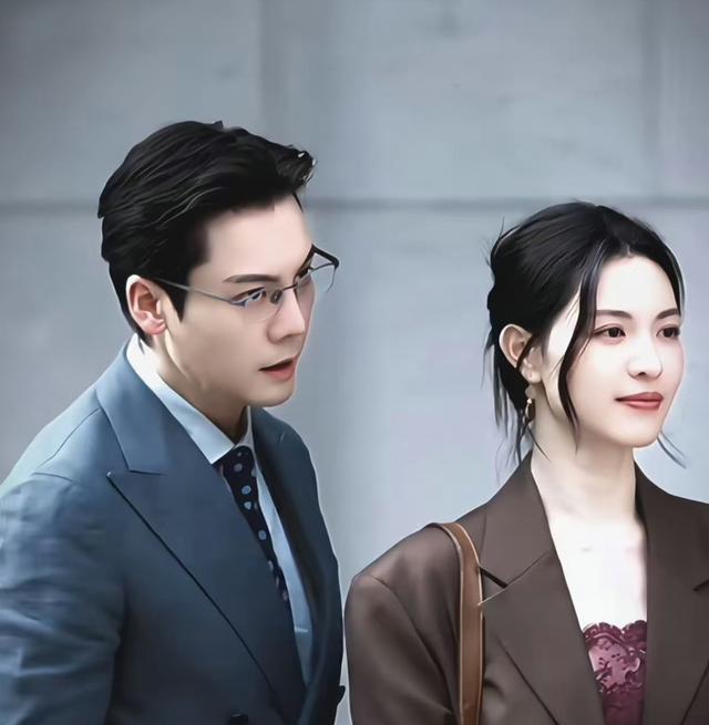 向涵之何时美成这样了？新剧搭陈伟霆太好磕了，女主被衬成绿叶