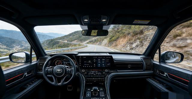 告别高油耗！丰田陆巡2.4T插混量产，12.3英寸大屏更科技