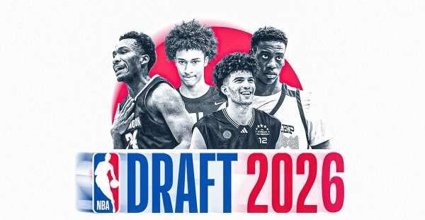 NBA2026年选秀超级大年确定：6月24日首轮&奇才篮网14%中状元概率