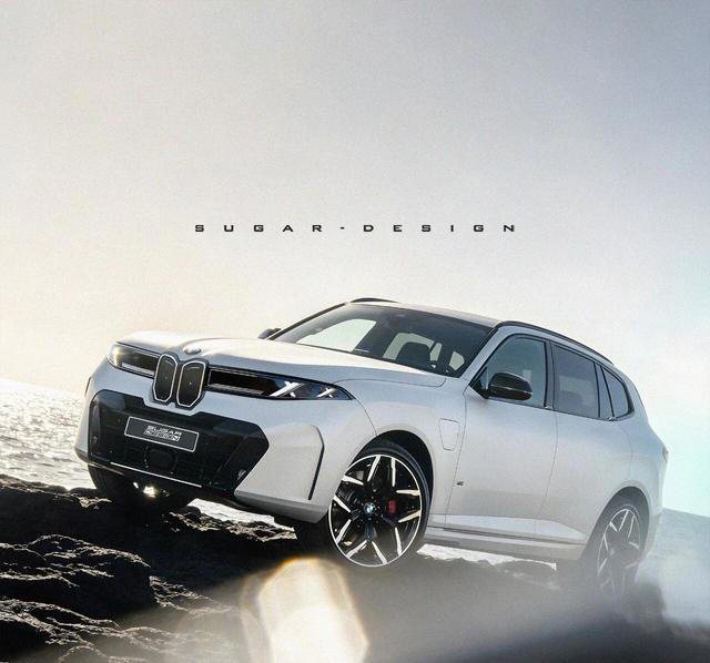 2028款宝马X5M，代号G95，有轻混V8和纯电可选！