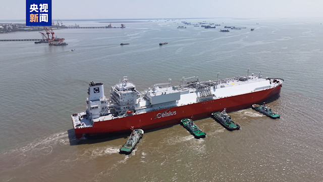 造船业皇冠上的明珠！我国自主建造最大LNG运输船交付：总长298.8米