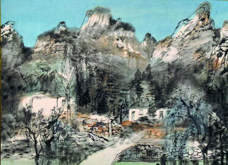 丹青笔墨描绘太行风貌