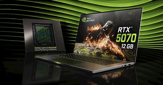 RTX 50系列新卡来了! NVIDIA正式发布RTX 5070 12GB移动版