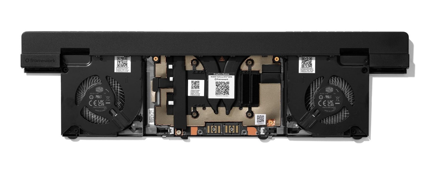 Framework 推出移动端 RTX 5070 12GB 显卡模块，比 8GB 贵 70+%