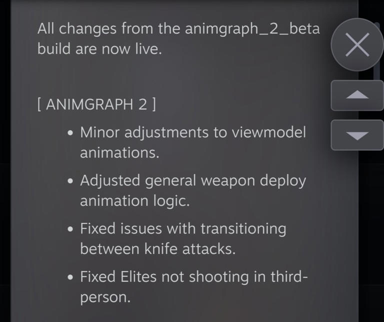 CS2更新4月21日animgraph_2_beta正式上线