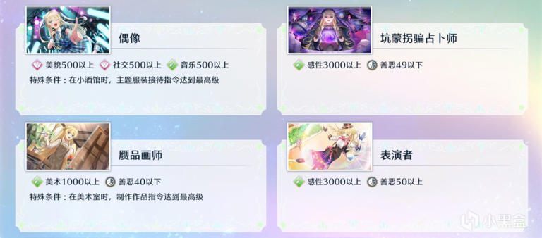 【梦幻魔法公主】全部51个职业结局攻略
