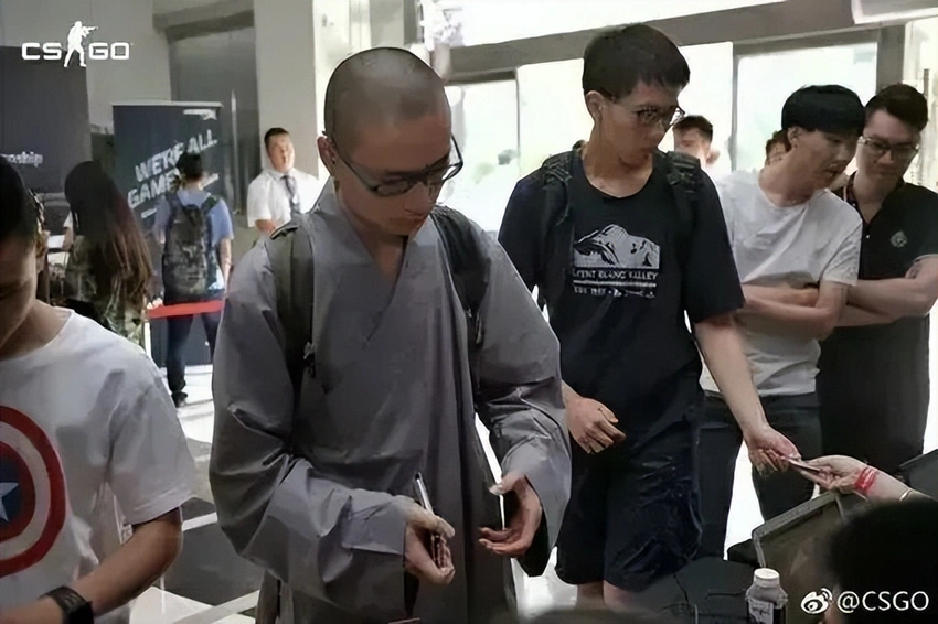 把枪法融入佛法的得道高僧，因为《CS2》采访视频再次火了