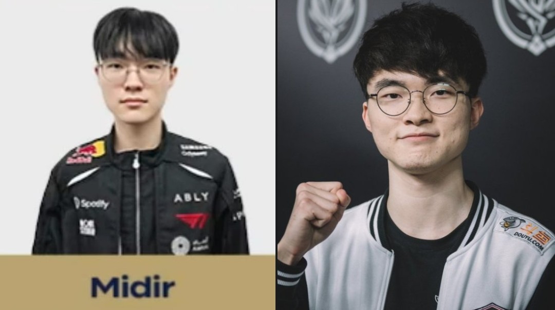 T1青训19岁上单撞脸Faker引爆热议