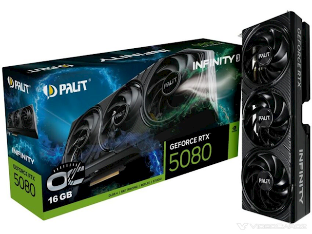 影驰风波后同德首款新卡! RTX 5080 Infinity 3发布：OC仅比标准版高8MHz