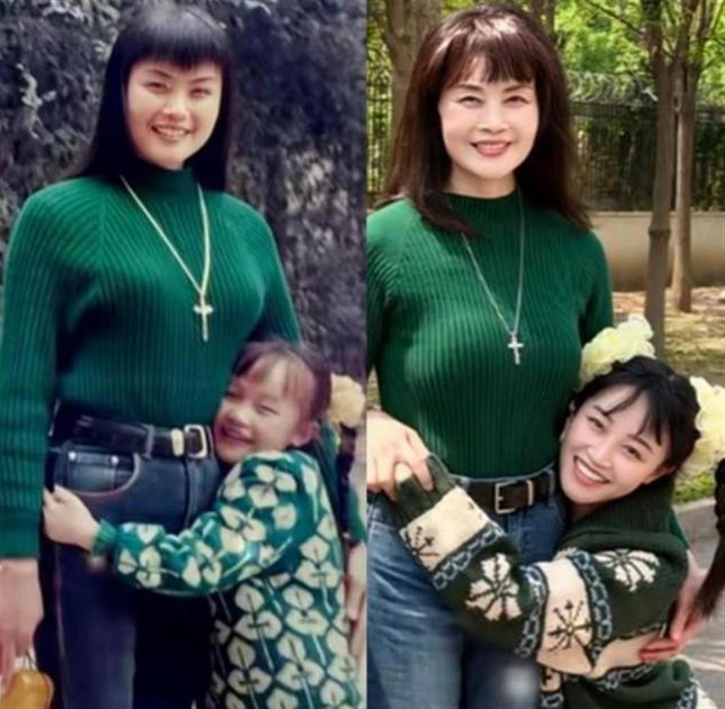 嫁给上海富豪多年，如今已是企业家，61岁和明星女儿同框似姐妹