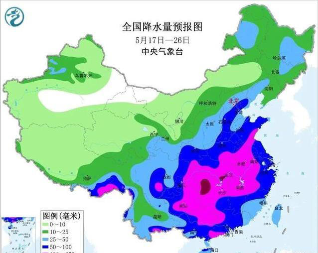 13省迎暴雨43站破纪录，五月大雨竟下出主汛期架势，究竟为何