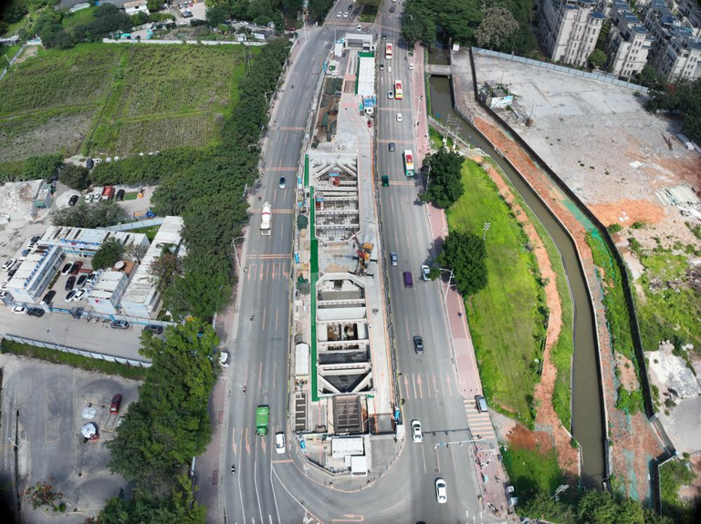 广州地铁八号线东延段完成重要节点，首个工程实现封顶