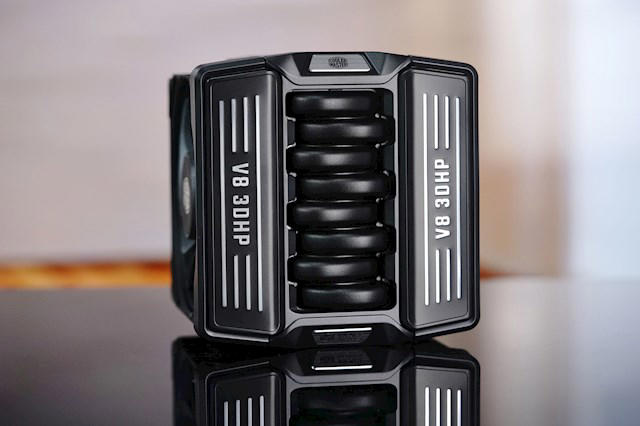 单塔身材实现双塔性能！酷冷至尊V8 ACE 3DHP散热器图赏