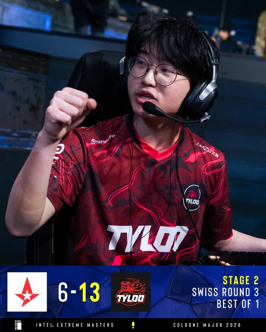 依旧A队严父!TYLOO战胜A队、跻身2-1组!