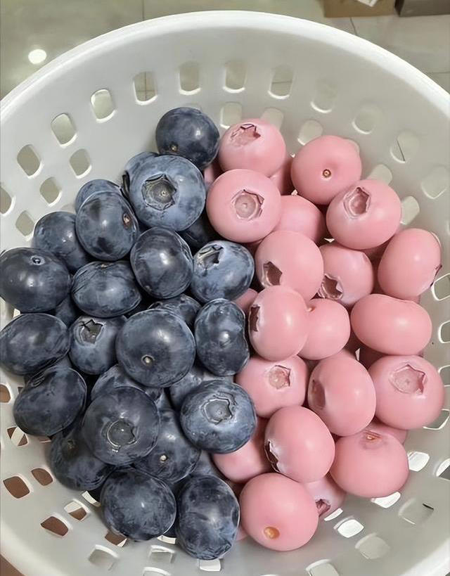 粉色蓝莓真实存在吗? 网图全是AI“照骗”