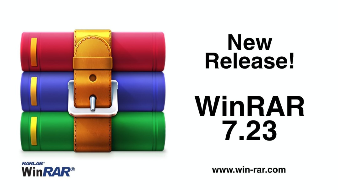 WinRAR发布7.23更新 庆祝用户慷慨付款