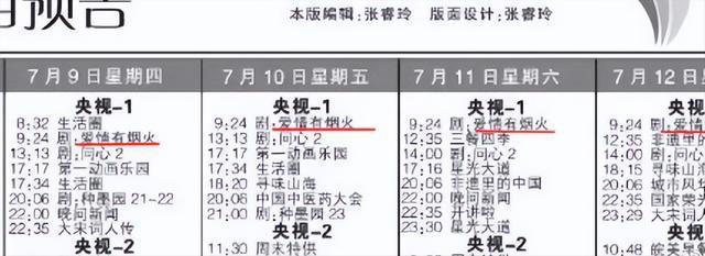 《爱情有烟火》热度登顶，CCTV1二轮播出，檀健次、王楚然太给力