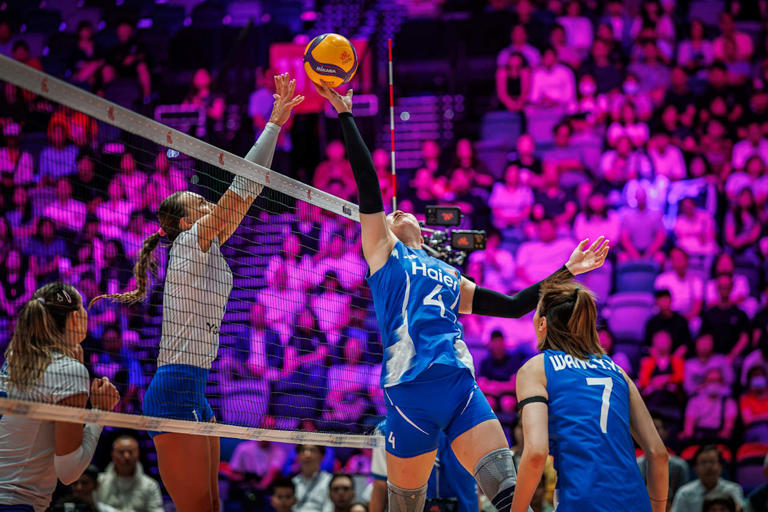世界女排聯賽：中國女排3-0橫掃烏克蘭 庄宇珊狂砍18分止跌回升