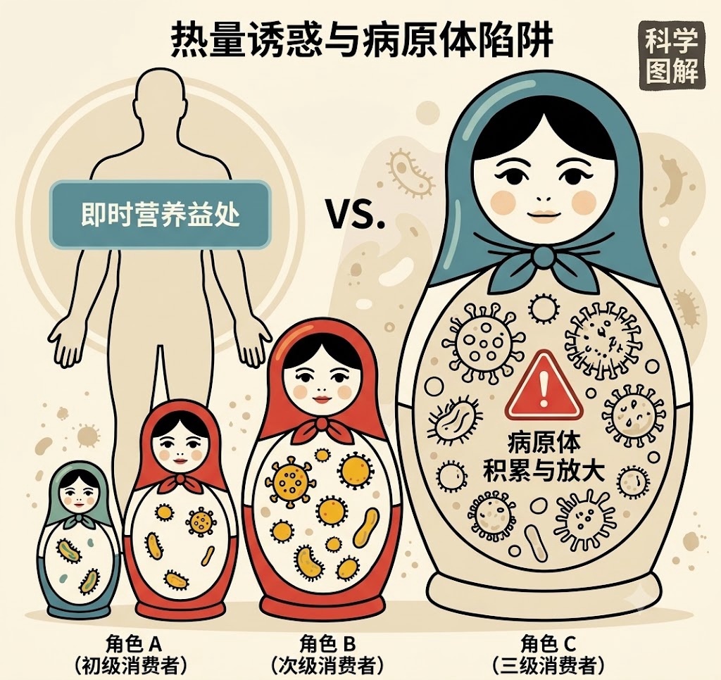 人肉为何无法成为人类常备食谱? 纯数学视角的食人悖论