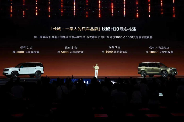 长城h10开启预售 方盒子造型搭配全场景能力 限时价2148万起 